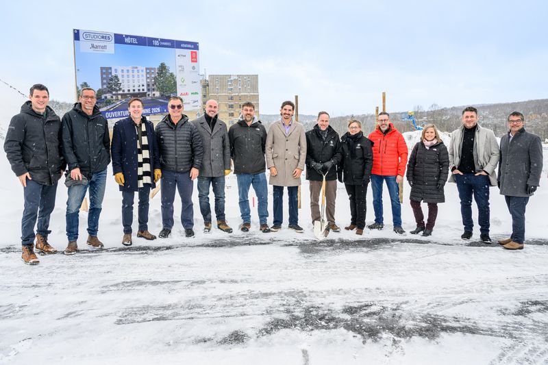 Marriott choisit Sherbrooke : un premier Hôtel StudioRes voit le jour au Canada